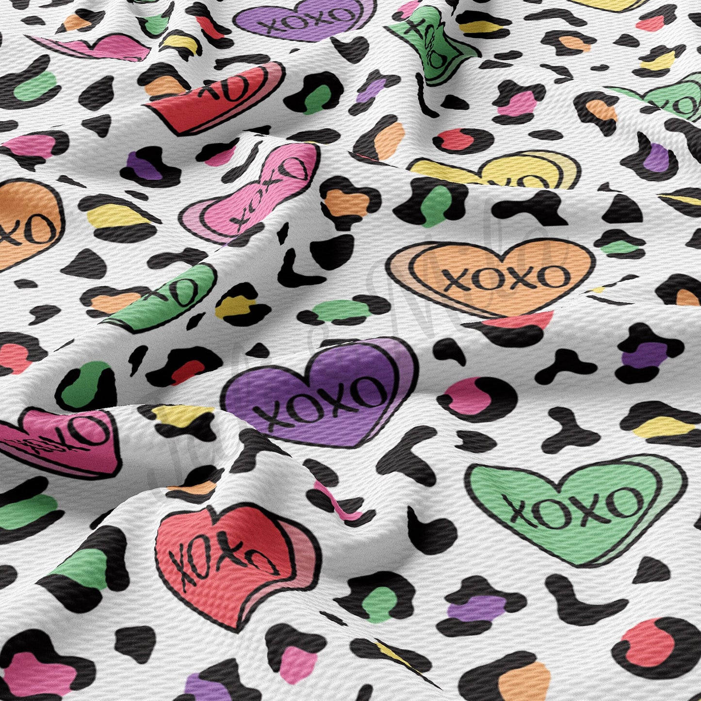 Valentines Day Bullet Textured Fabric AA1270