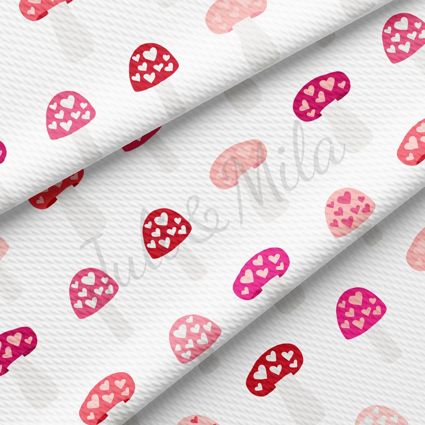 Valentines Day  Bullet Textured Fabric AA1288