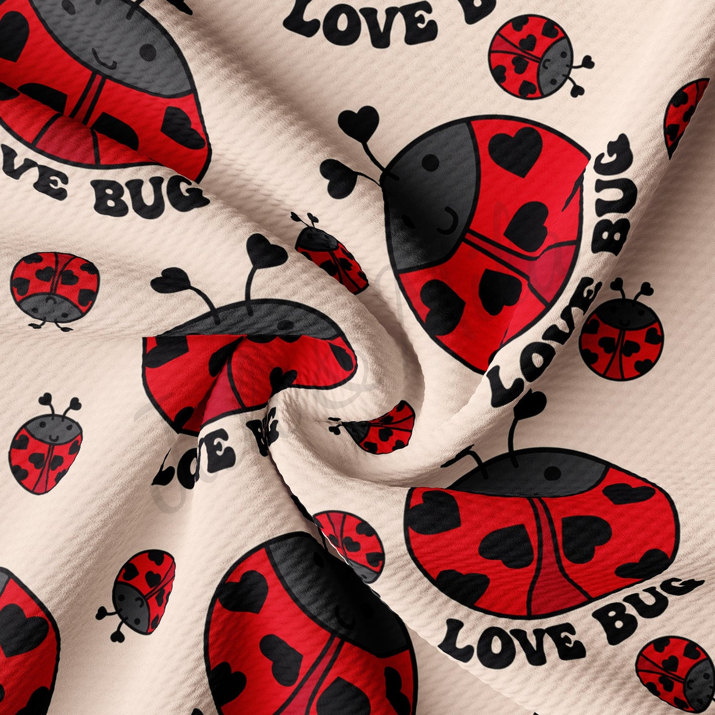 Valentines Day  Bullet Textured Fabric AA1289