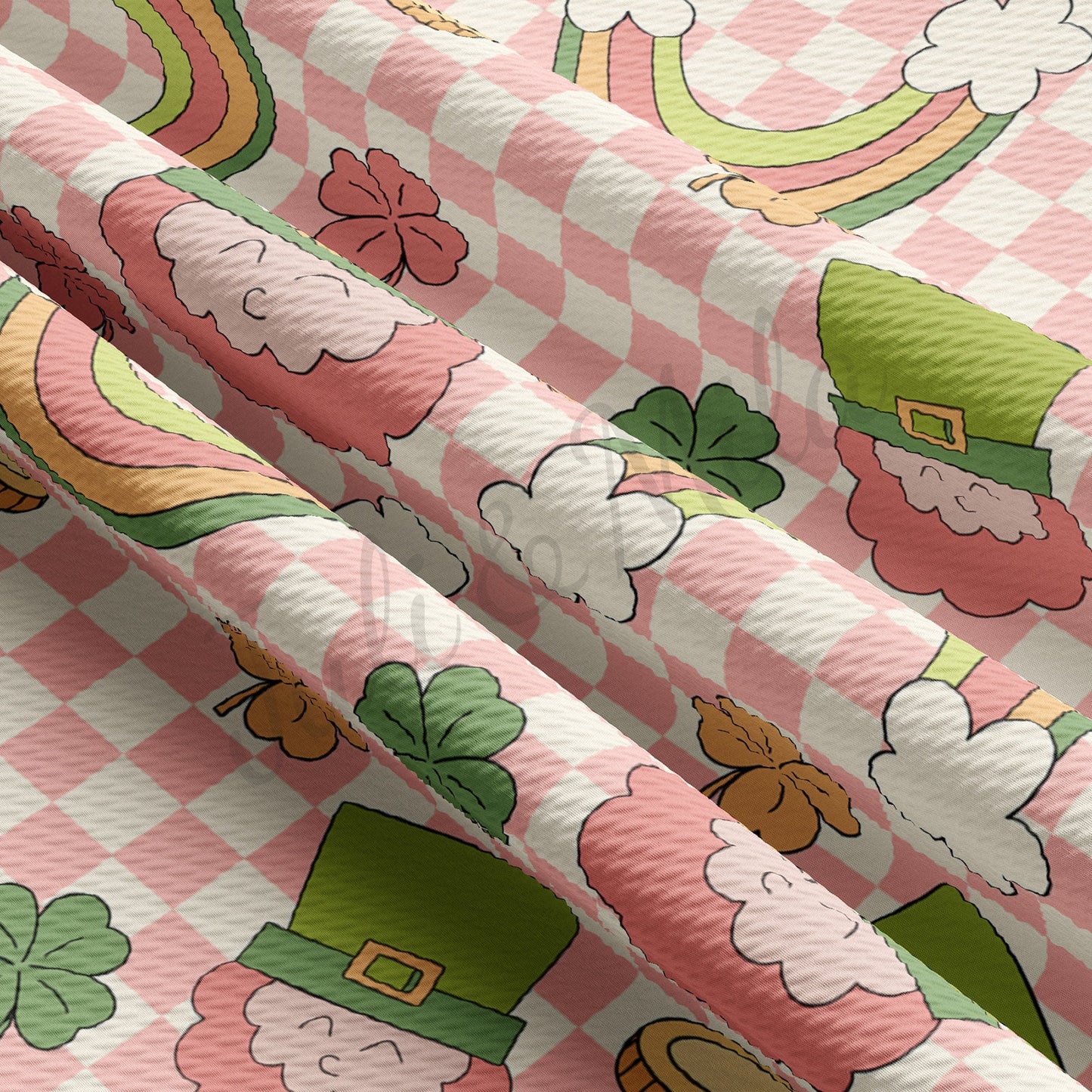 St. Patricks Day Bullet Textured Fabric AA1297