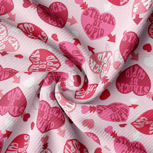 Valentines Day Bullet Textured Fabric AA1306