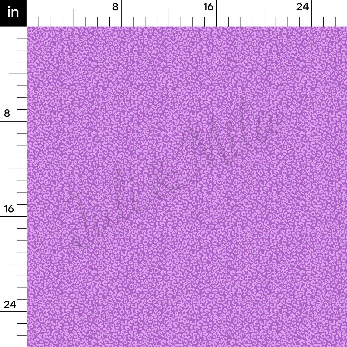 Rib Knit Fabric RBKvioletleopard