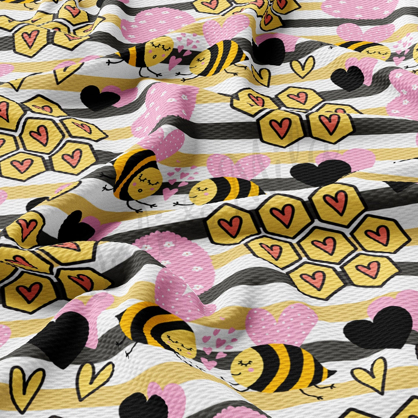 Valentines Day  Bullet Textured Fabric AA1135