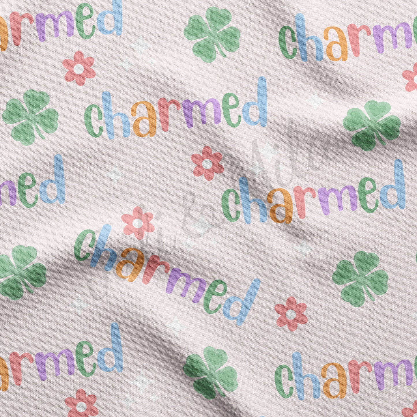 Lucky Charms Bullet Textured Fabric AA1139