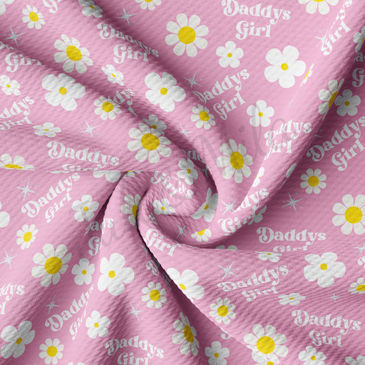 Daddys Girl Bullet Textured Fabric AA1150
