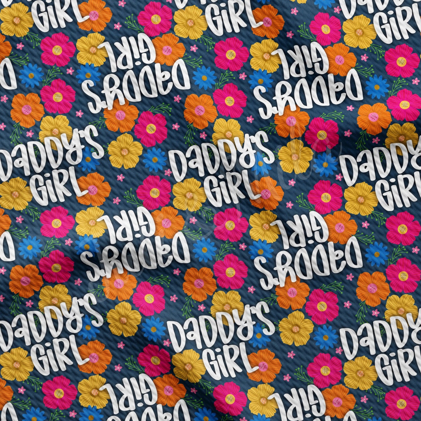 Daddys Girl Bullet Textured Fabric AA1151