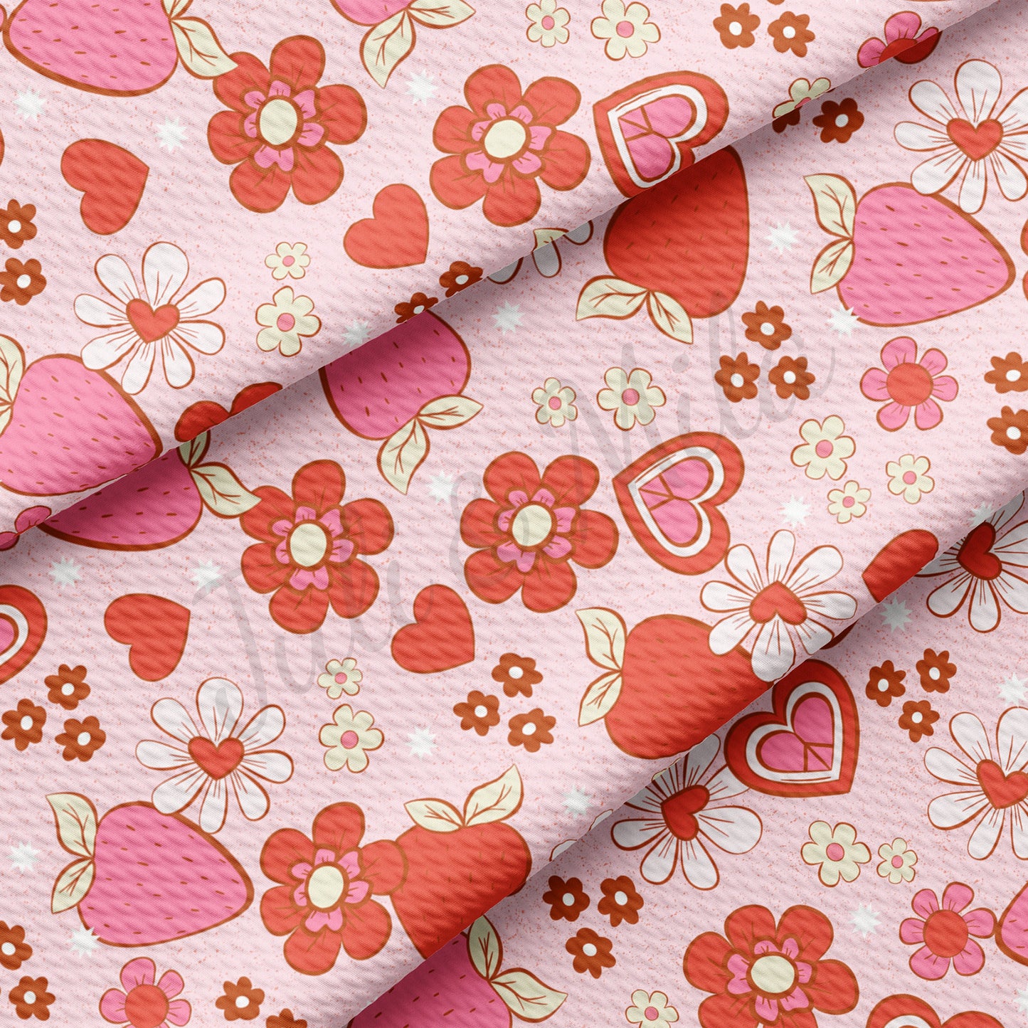 Valentines Day  Bullet Textured Fabric  AA1158