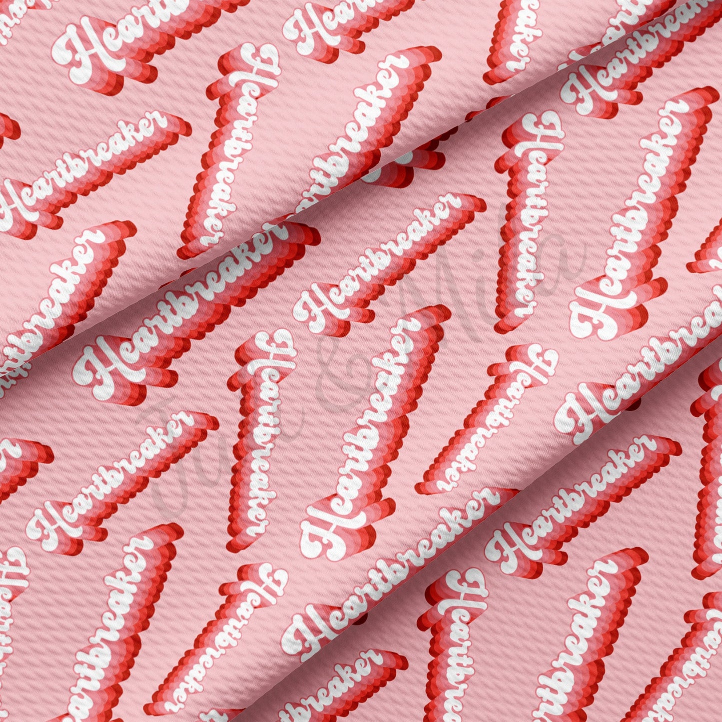 Valentines Day  Bullet Textured Fabric AA1179