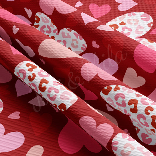 Valentines Day  Bullet Textured Fabric AA1180