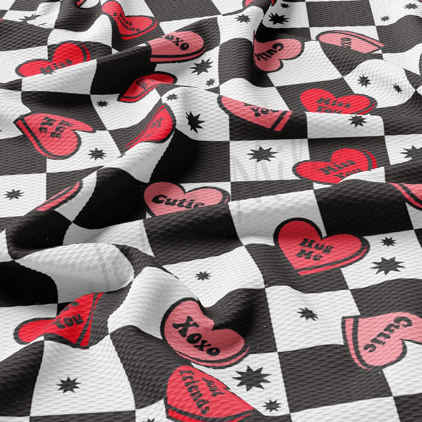 Valentines Day Bullet Textured Fabric  AA1181