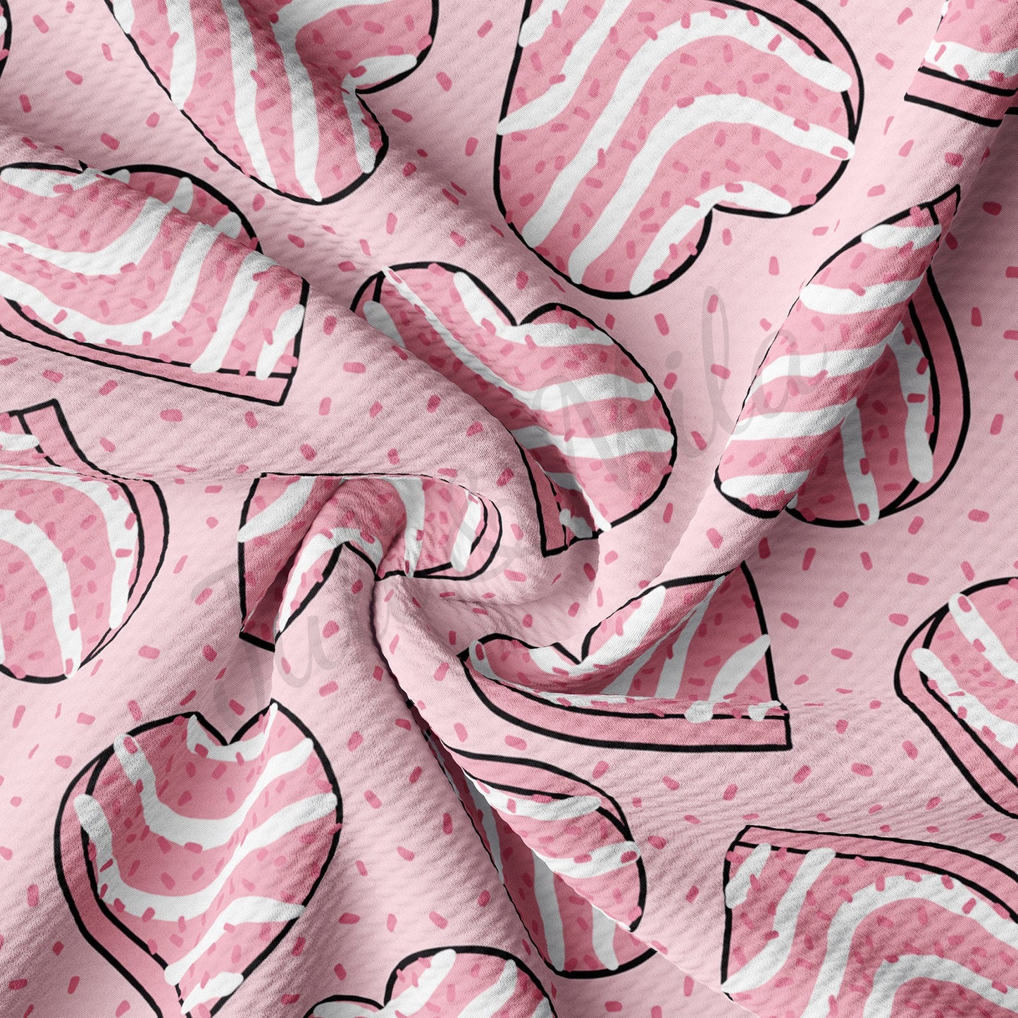 Valentines Day  Bullet Textured Fabric  AA1182