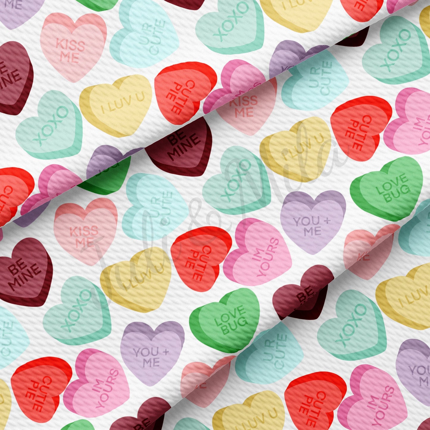 Valentines Day  Bullet Textured Fabric  AA1184