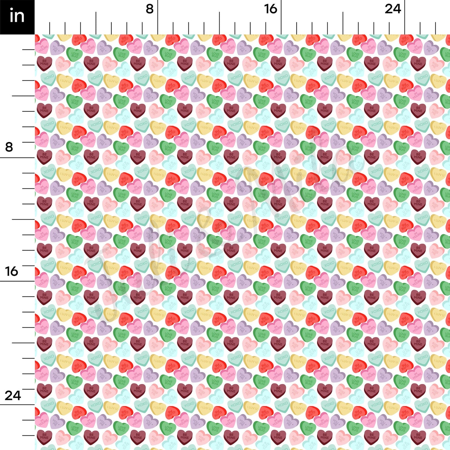 Valentines Day  Bullet Textured Fabric  AA1184