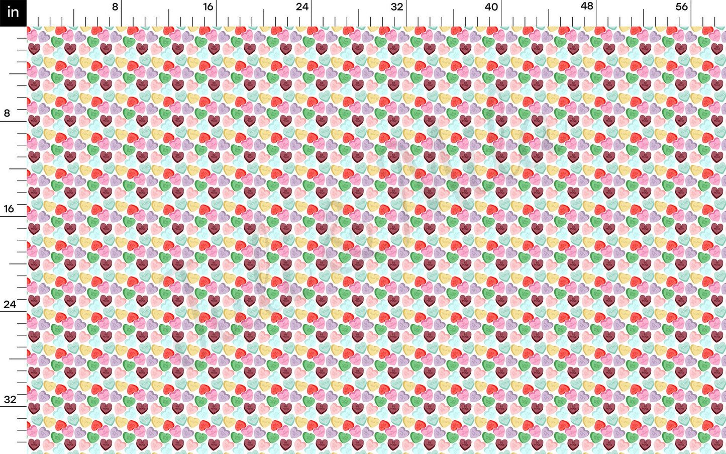 Valentines Day  Bullet Textured Fabric  AA1184