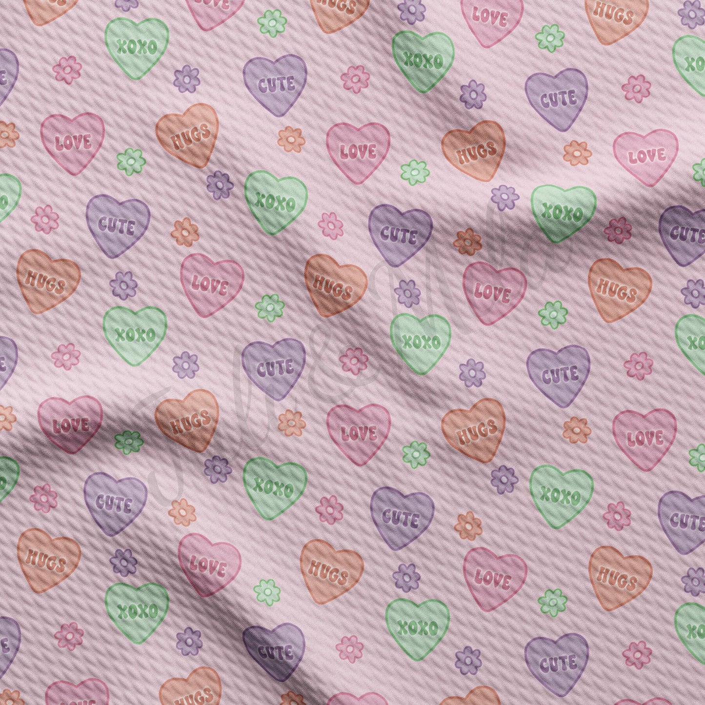 Valentines Day  Bullet Textured Fabric  AA1185