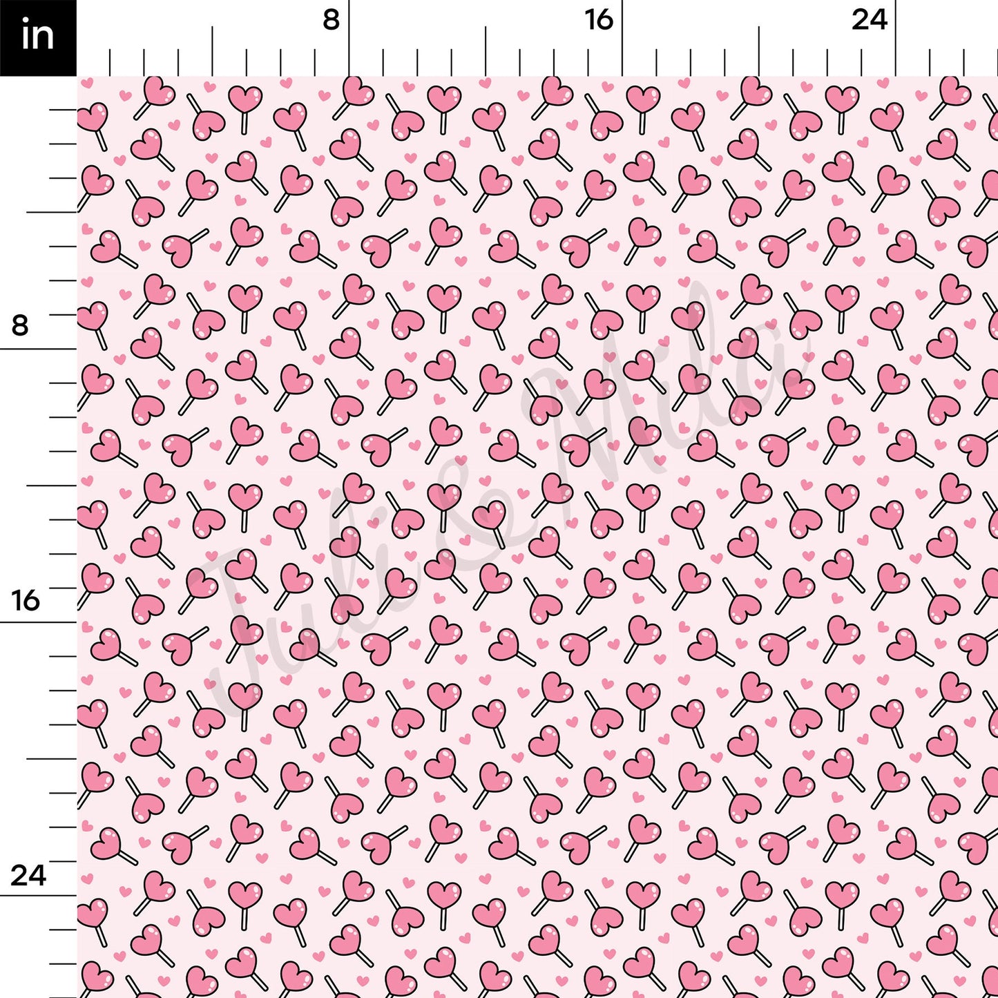 Valentines Day  Bullet Textured Fabric AA1201