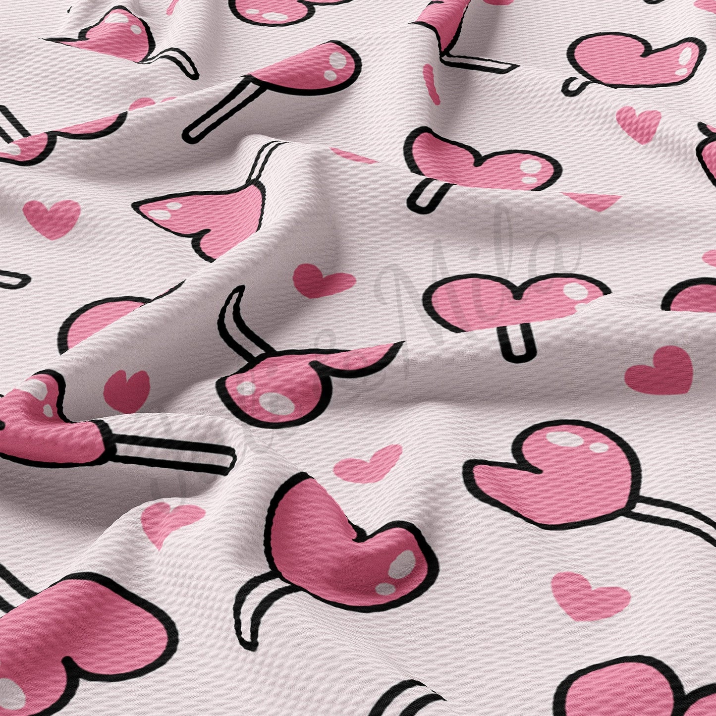 Valentines Day  Bullet Textured Fabric AA1201