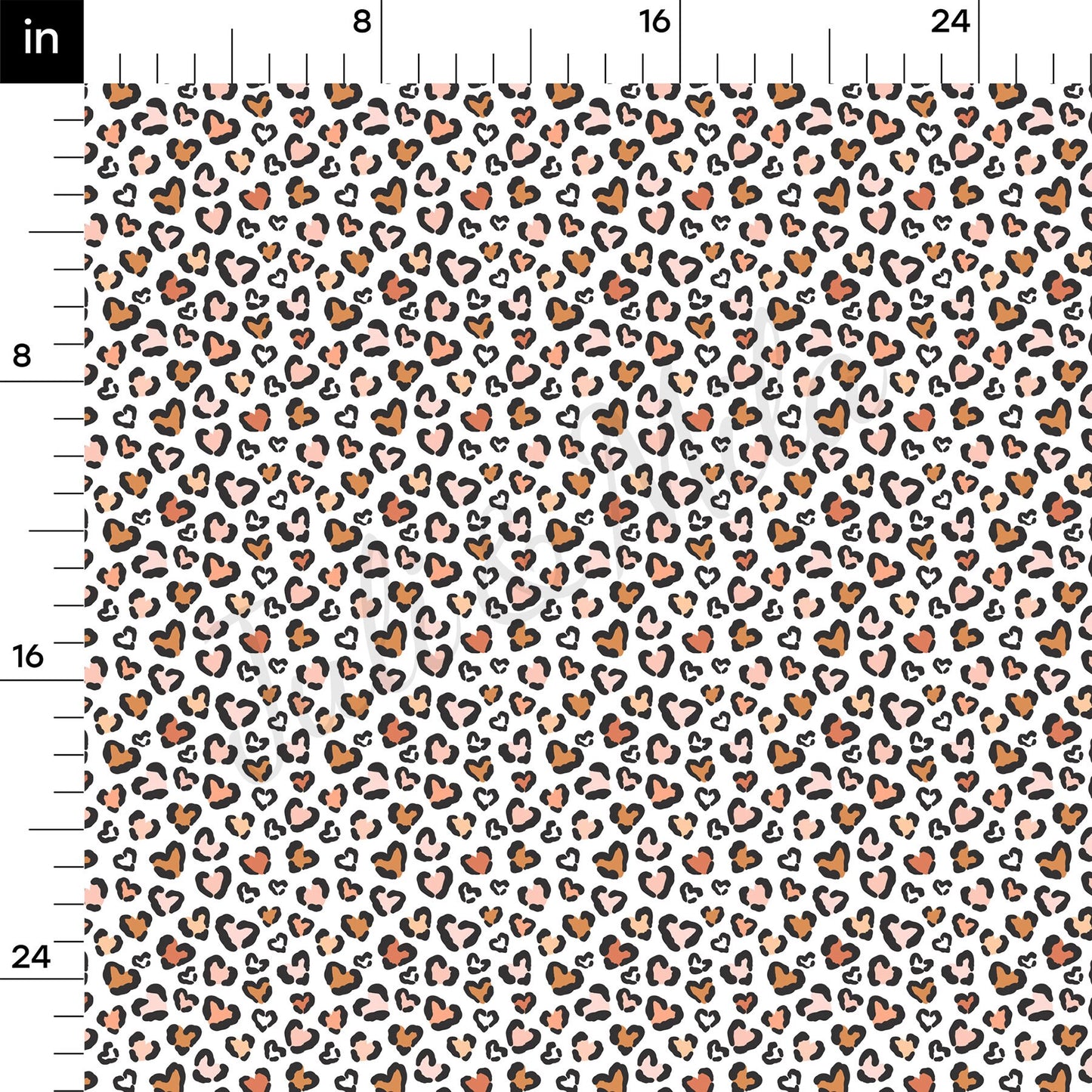 Valentines Day Bullet Textured Fabric  AA1204