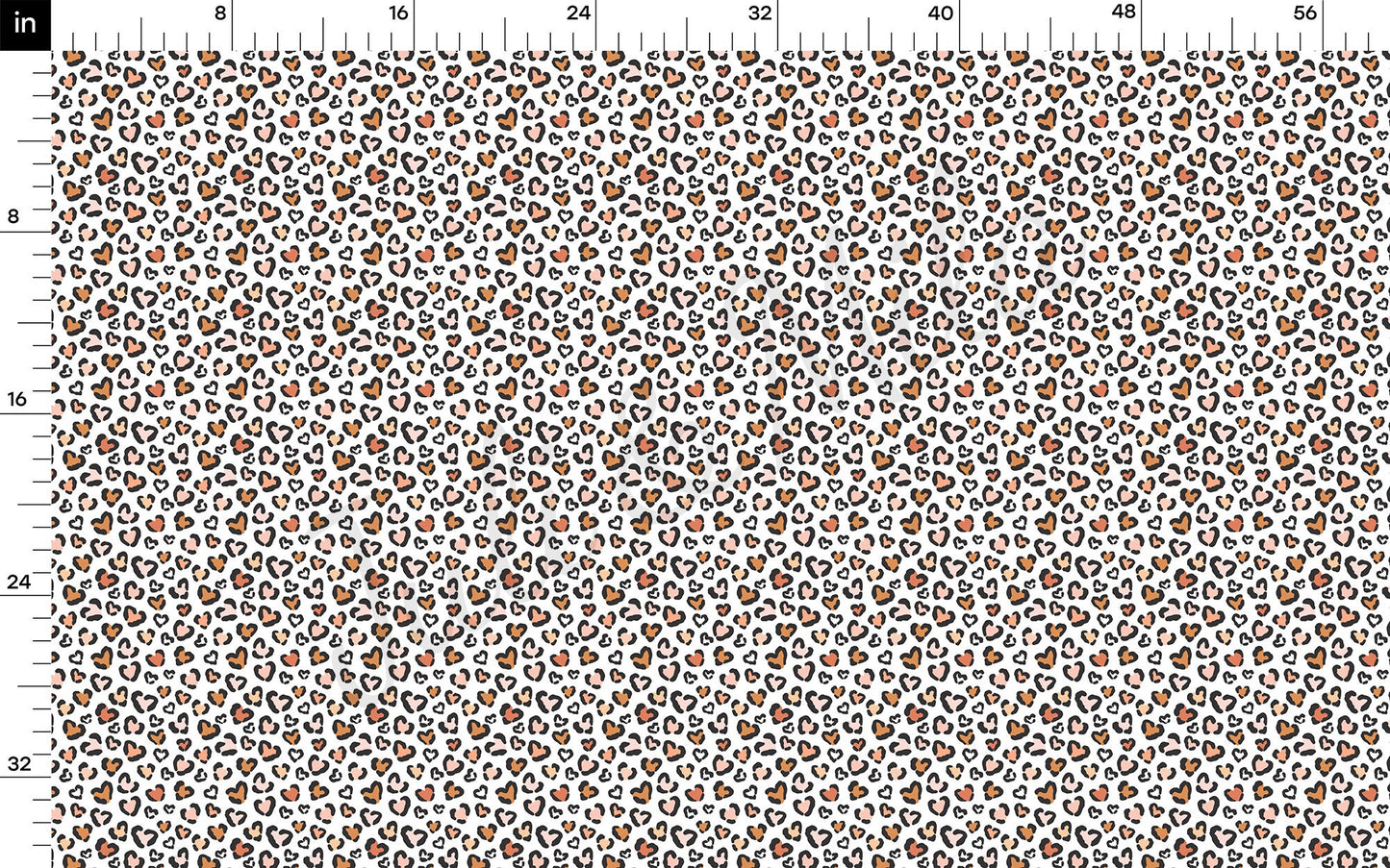 Valentines Day Bullet Textured Fabric  AA1204