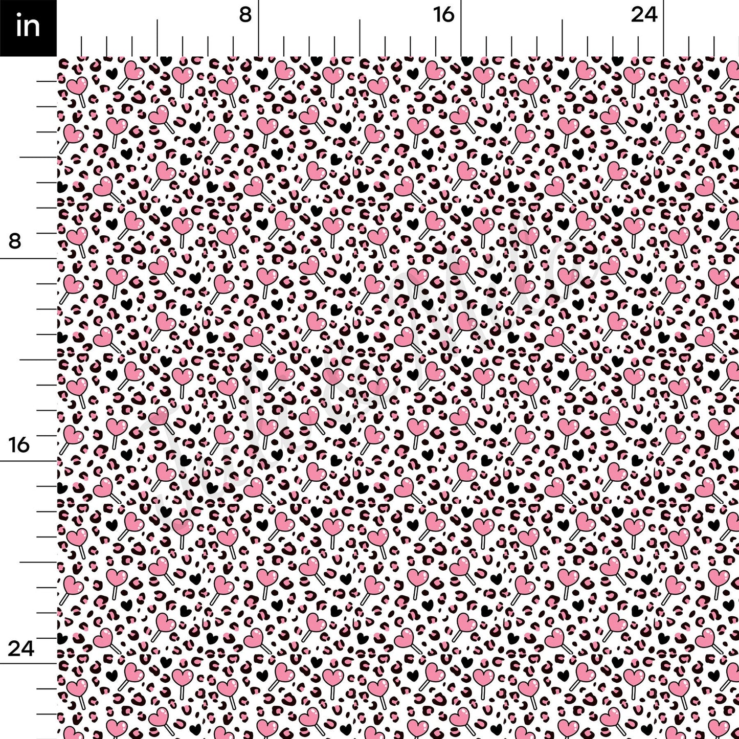Valentines Day Bullet Textured Fabric AA1208