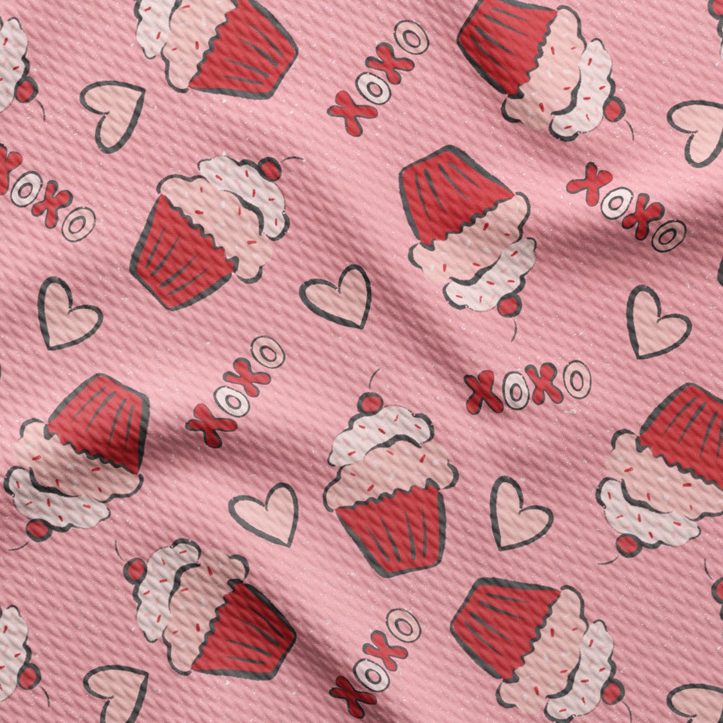 Valentines Day  Bullet Textured Fabric AA1216