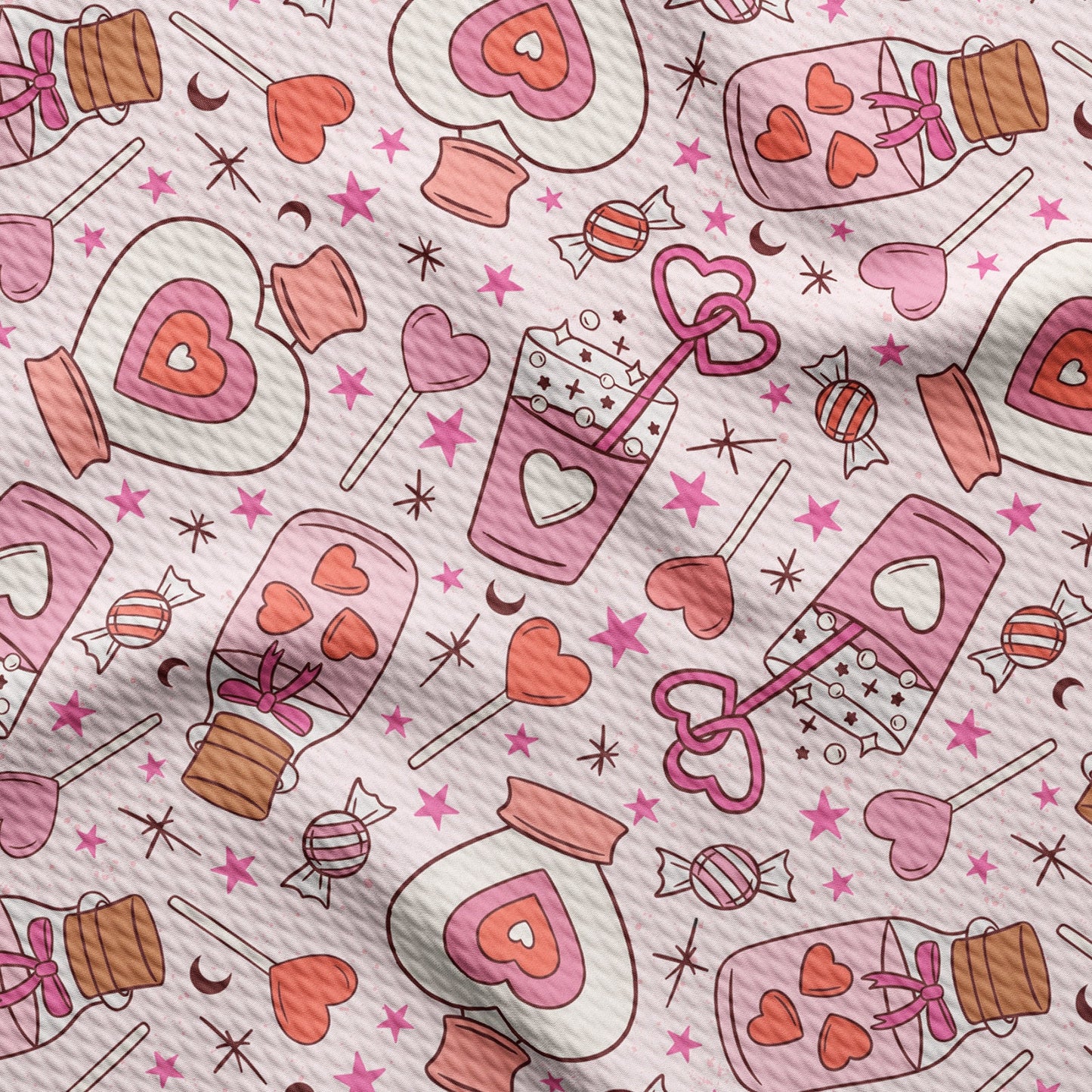 Valentines Day  Bullet Textured Fabric  AA1218