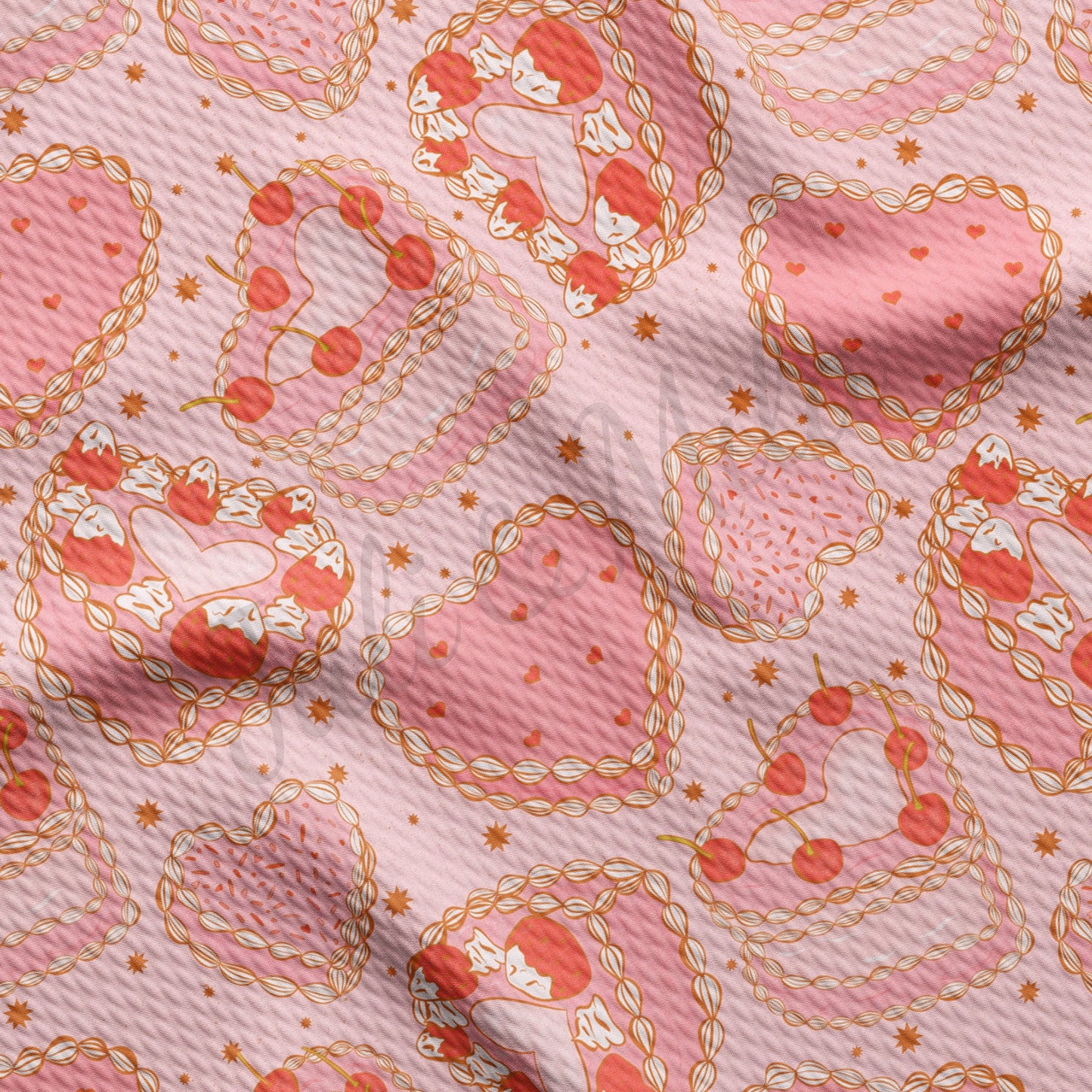 Valentines Day l Bullet Textured Fabric  AA1225