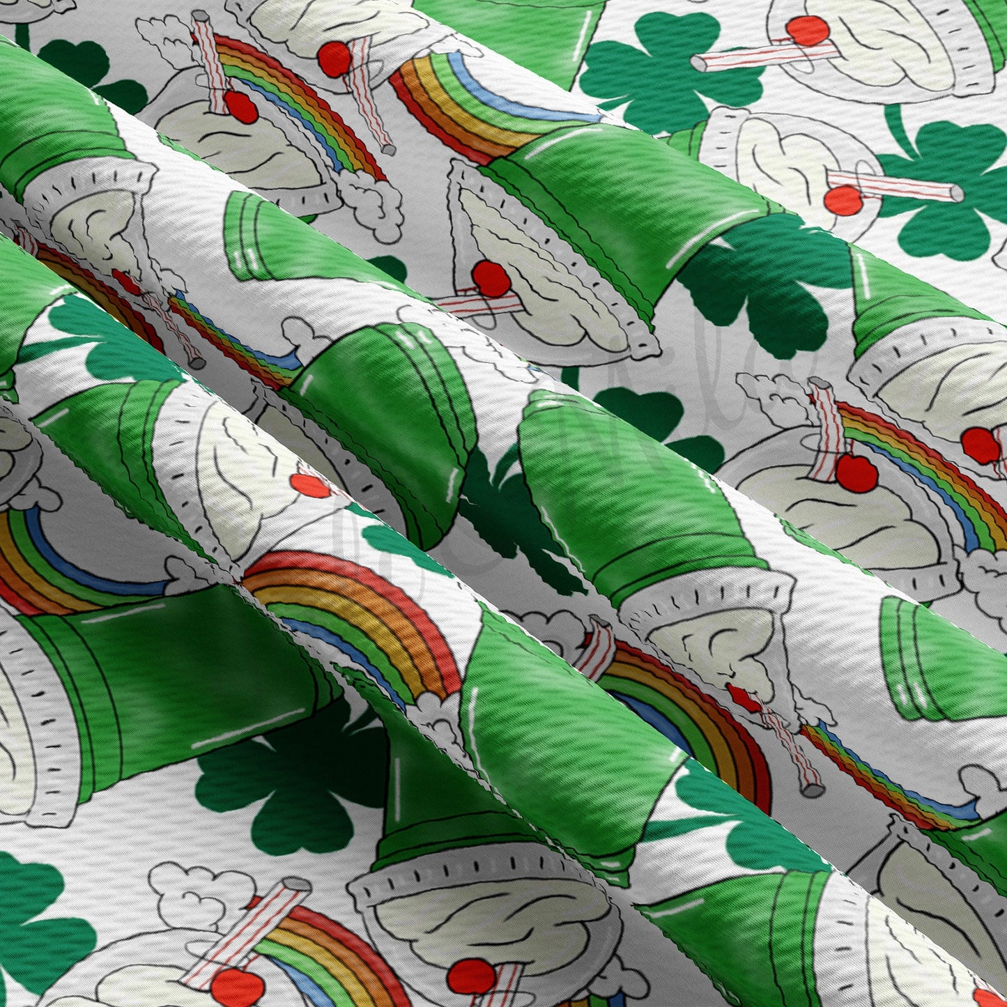 St. Patricks Day Bullet Textured Fabric AA1242