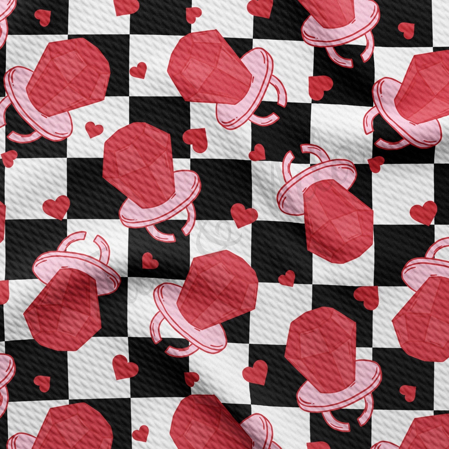 Valentines Day Bullet Textured Fabric  AA1243