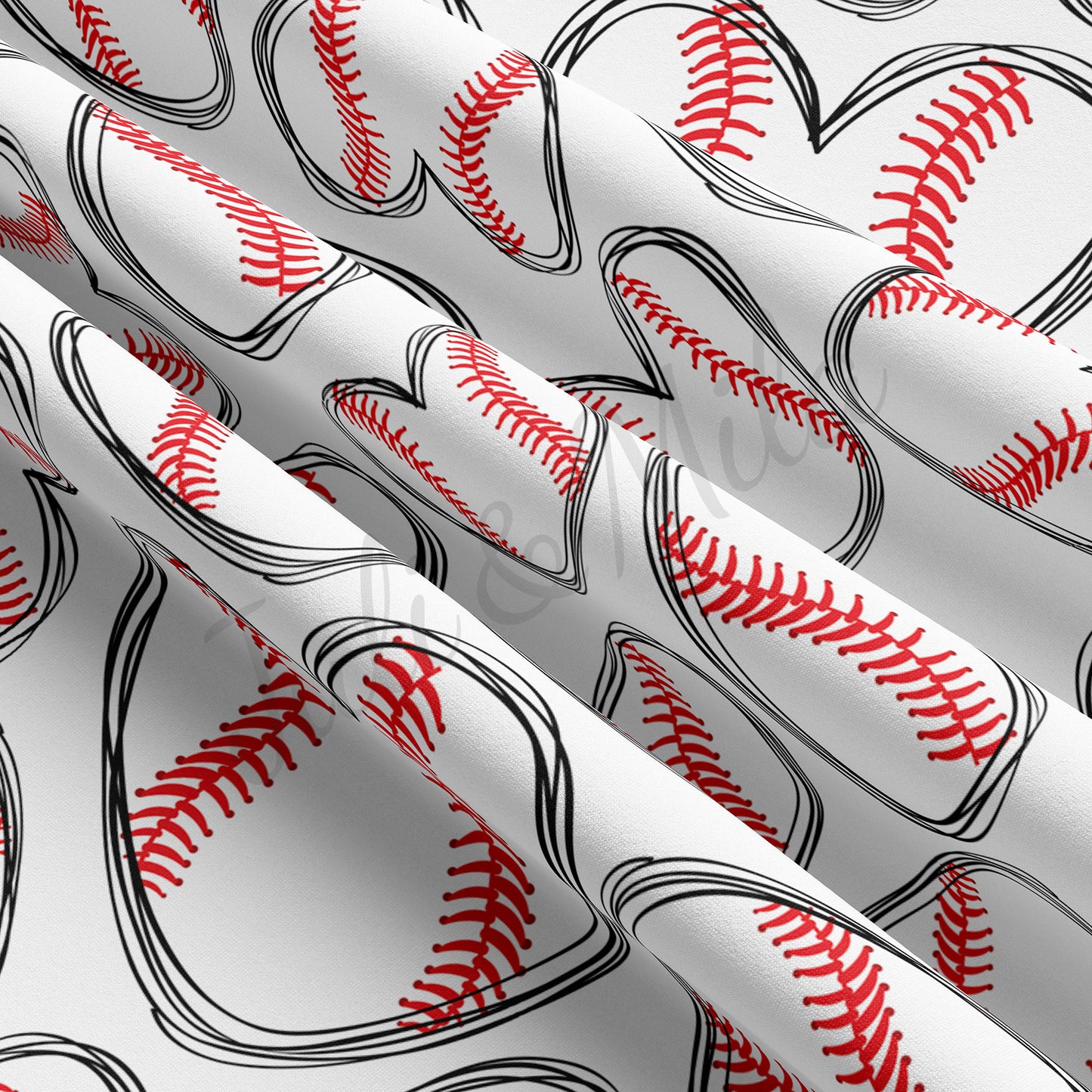 DBP Fabric Double Brushed Polyester Fabric DBP227 Baseball