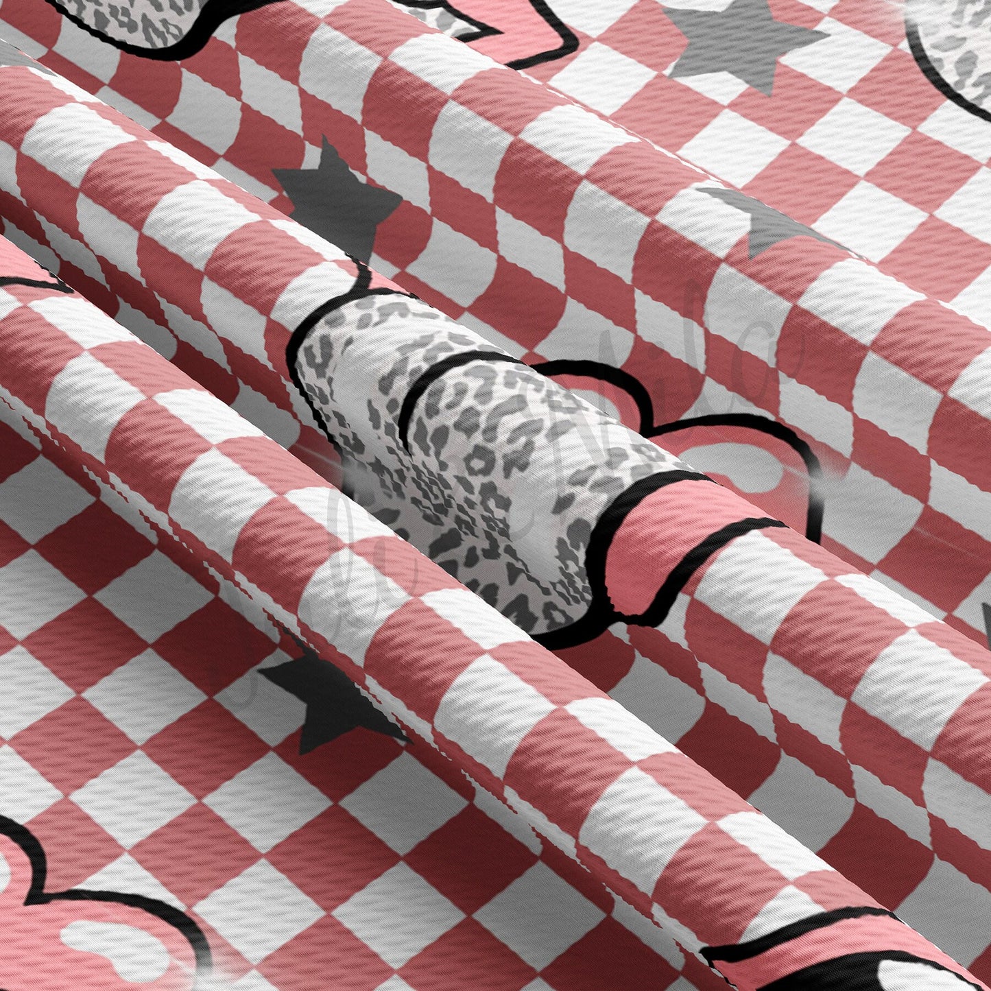 Valentines Day Bullet Textured Fabric AA1350