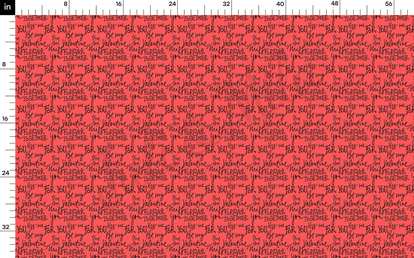 Valentines Day  Bullet Textured Fabric  AA1346