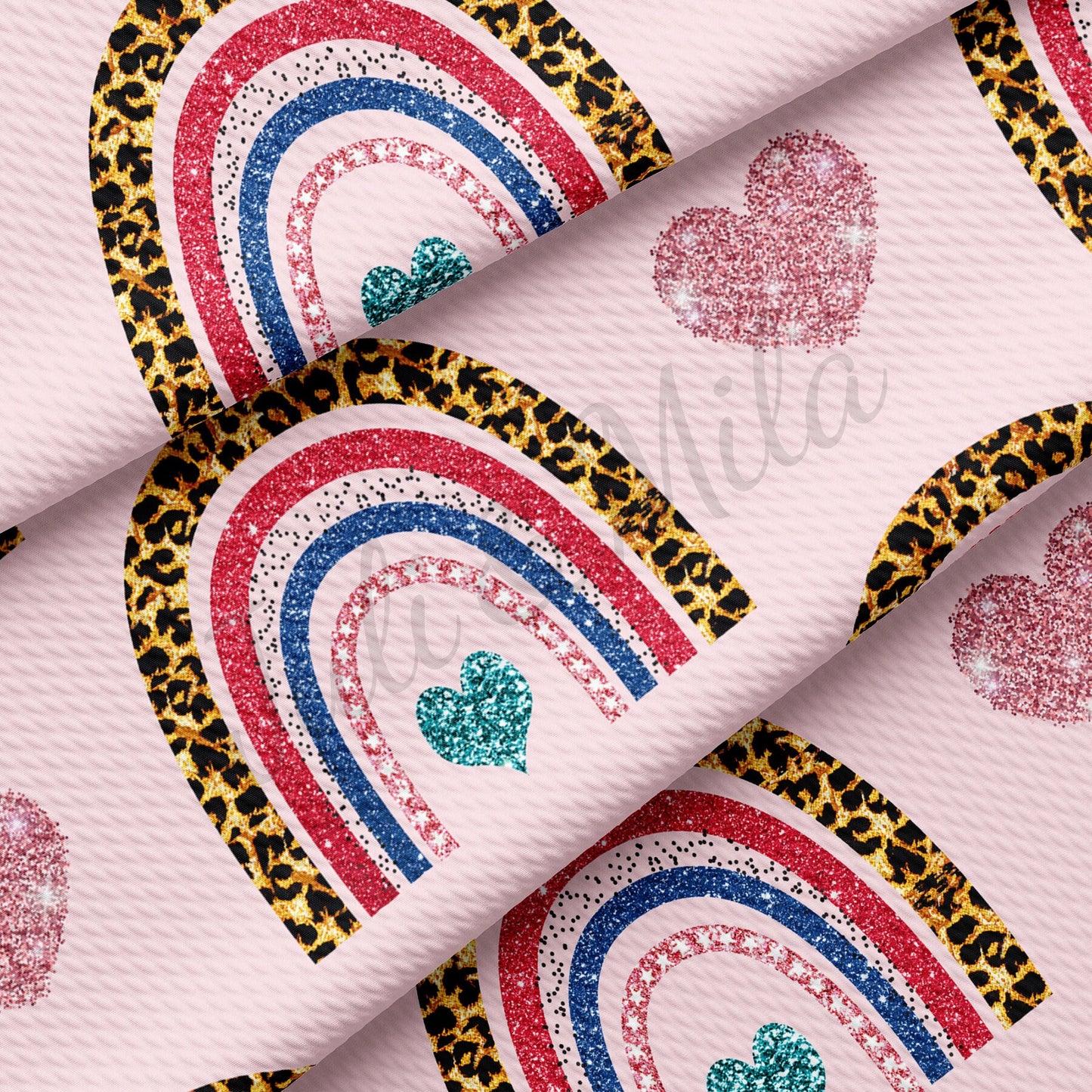 Valentines Day  Bullet Textured Fabric AA1345