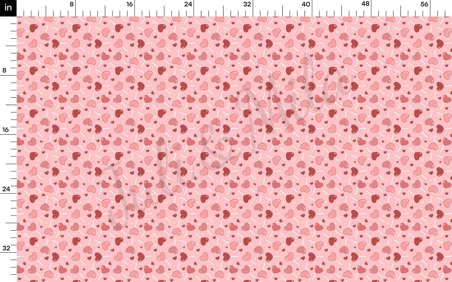 Valentines Day  Bullet Textured Fabric AA1340