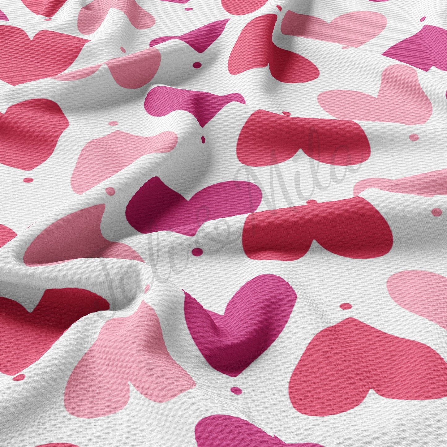 Valentines Day Bullet Textured Fabric  AA1339