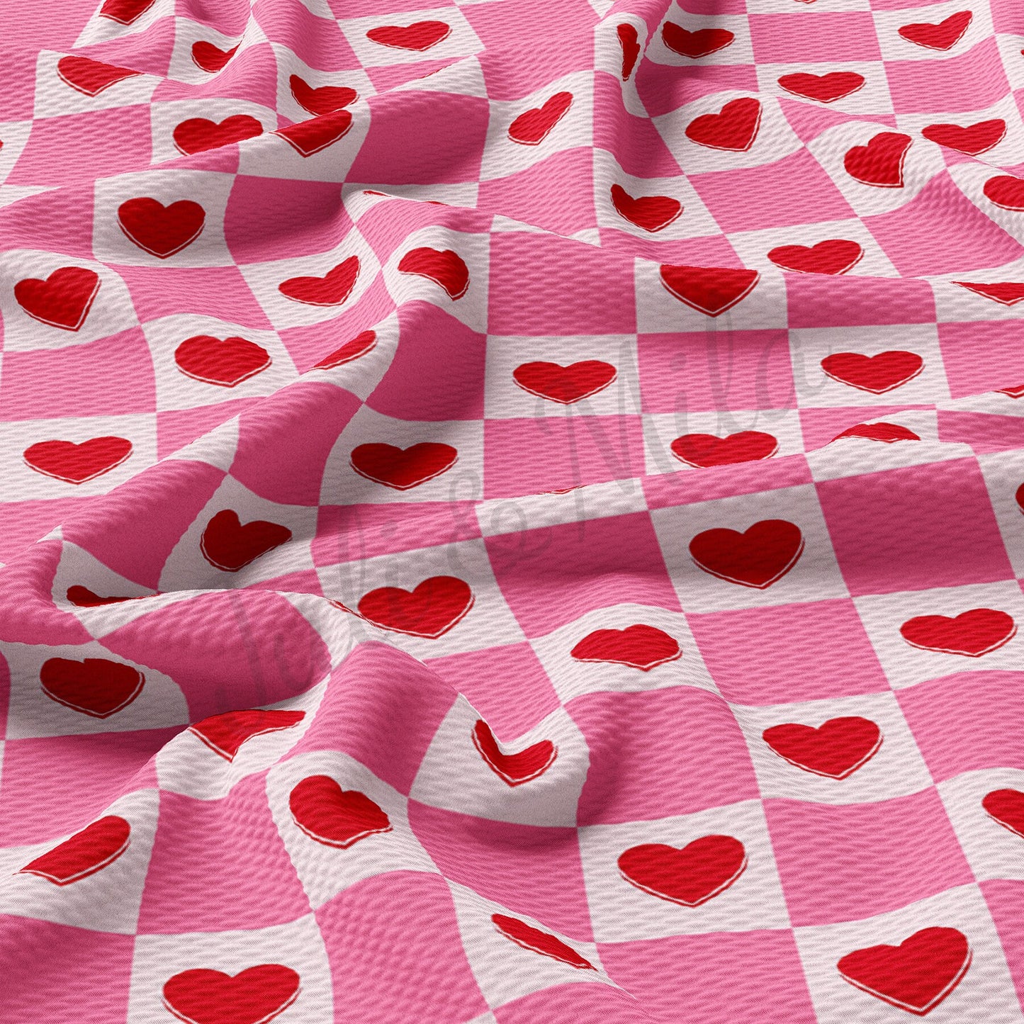 Valentines Day Bullet Textured Fabric AA1329