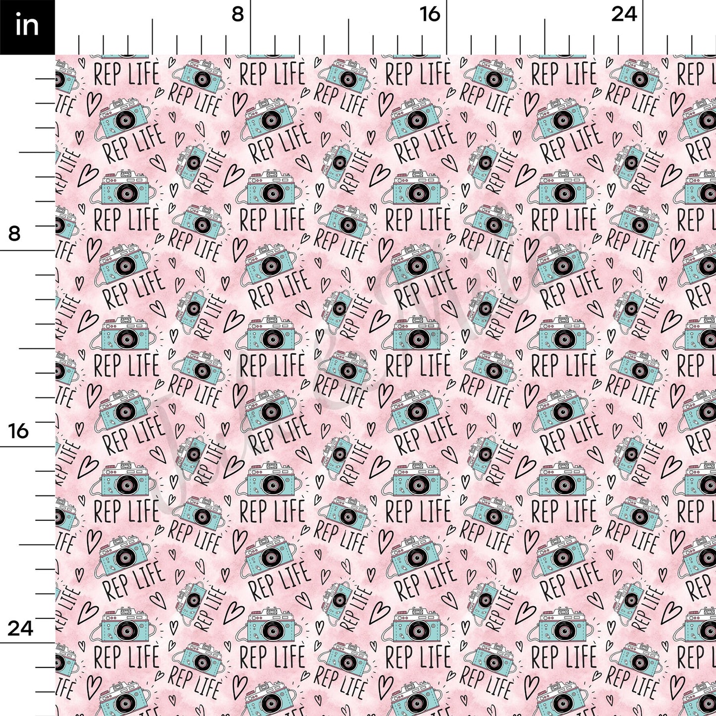 Valentines Day  Bullet Textured Fabric AA1325