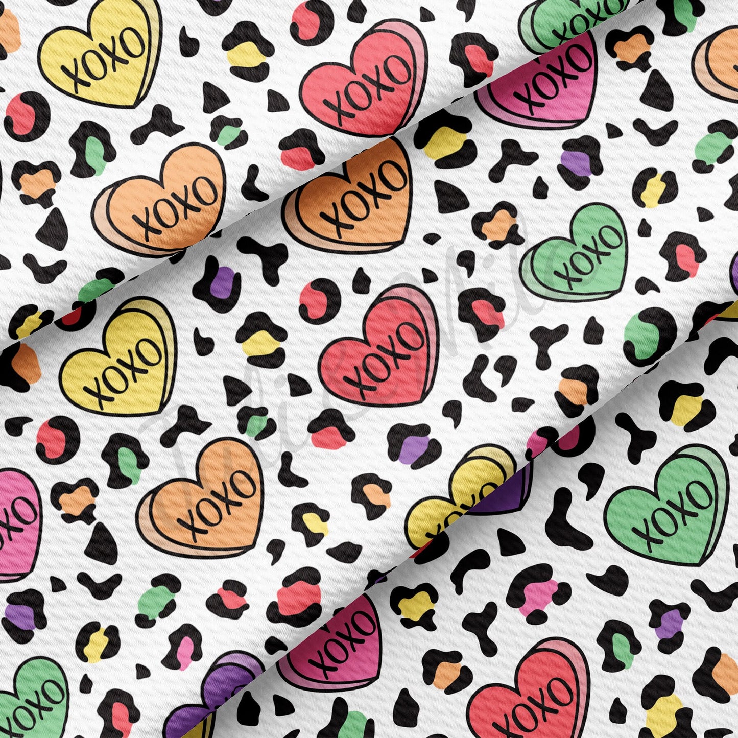 Valentines Day Bullet Textured Fabric AA1270