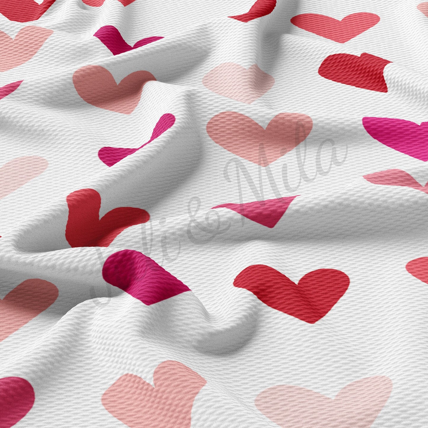Valentines Day Bullet Textured Fabric AA1280