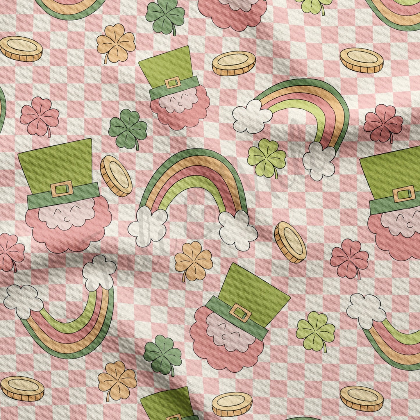 St. Patricks Day Bullet Textured Fabric AA1297