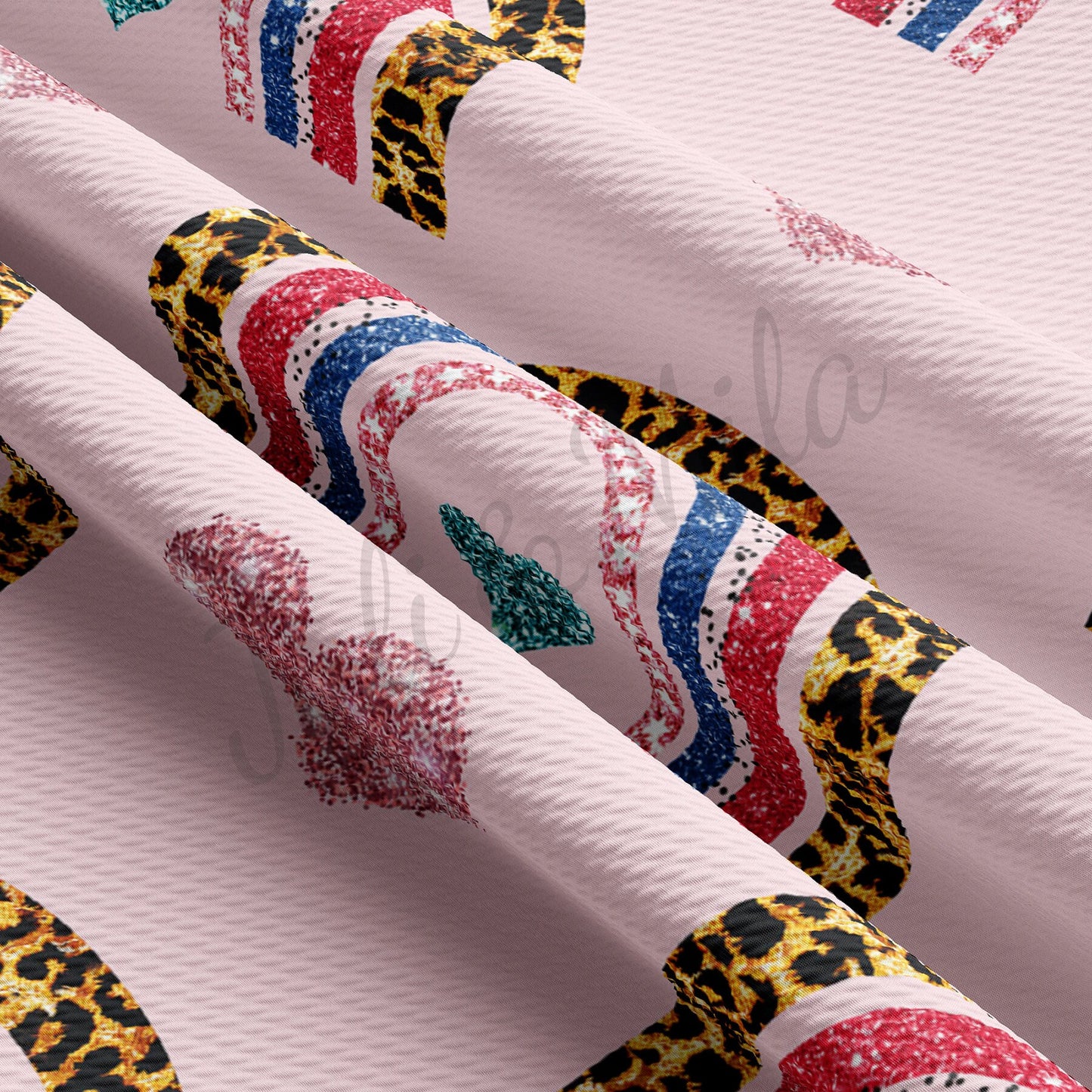 Valentines Day  Bullet Textured Fabric AA1345