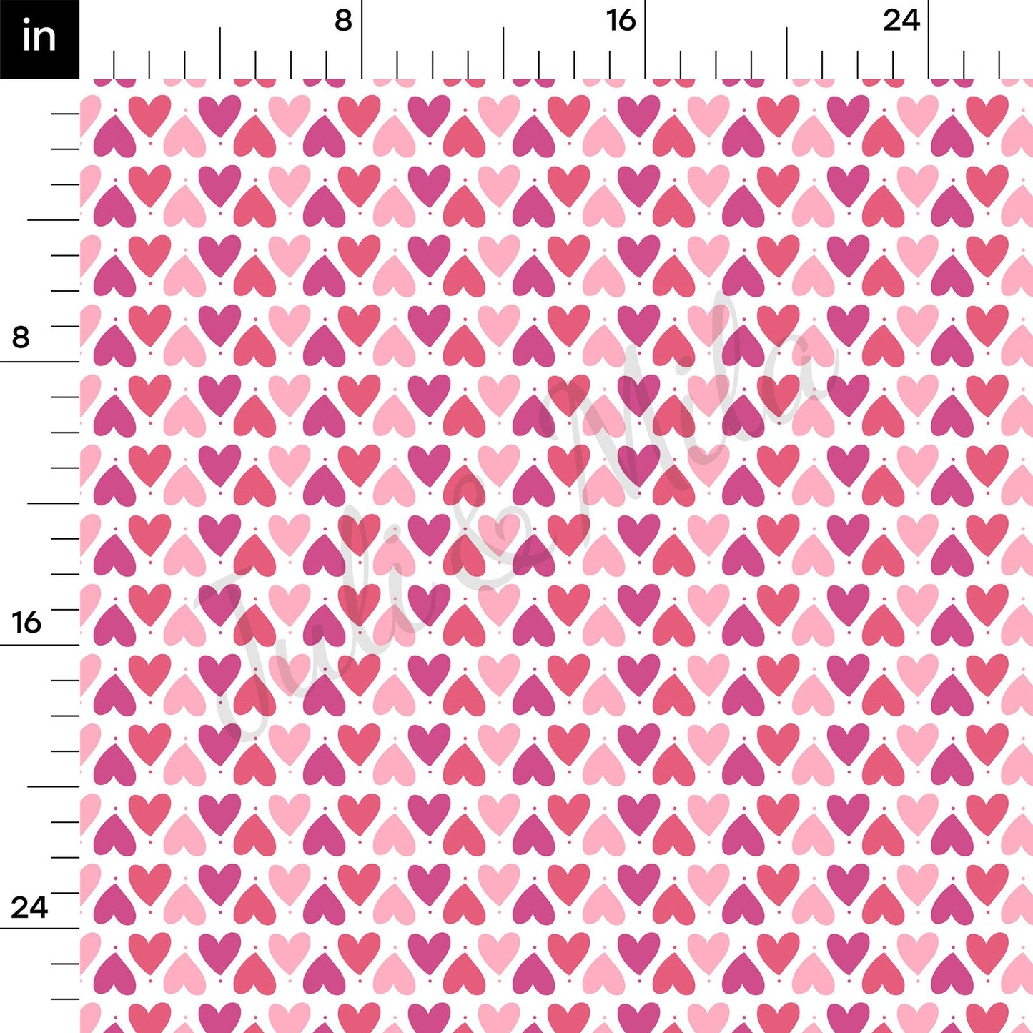 Valentines Day Bullet Textured Fabric  AA1339
