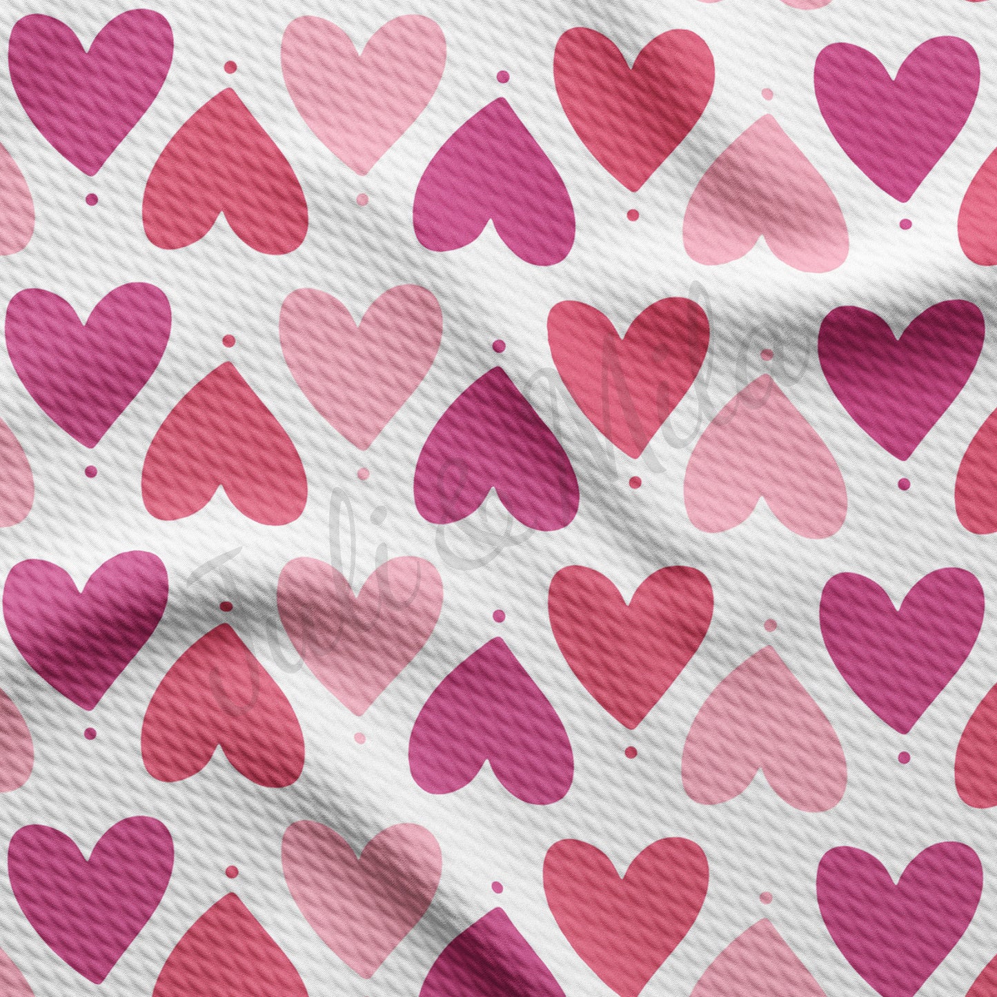 Valentines Day Bullet Textured Fabric  AA1339