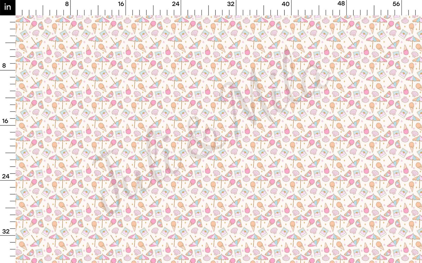 Bullet Fabric  AA1322 Ice cream
