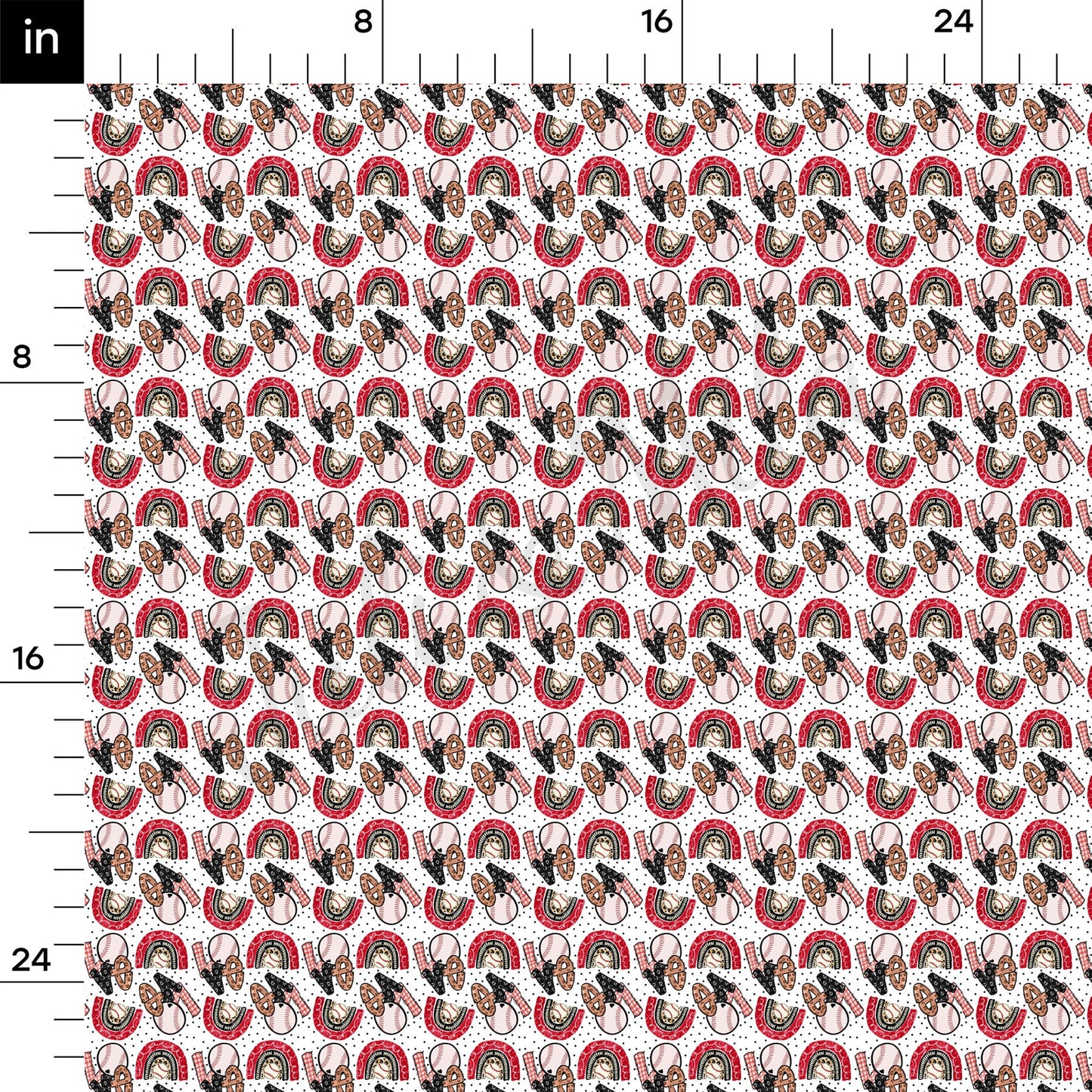 Baseball  Bullet Textured Fabric AA1369