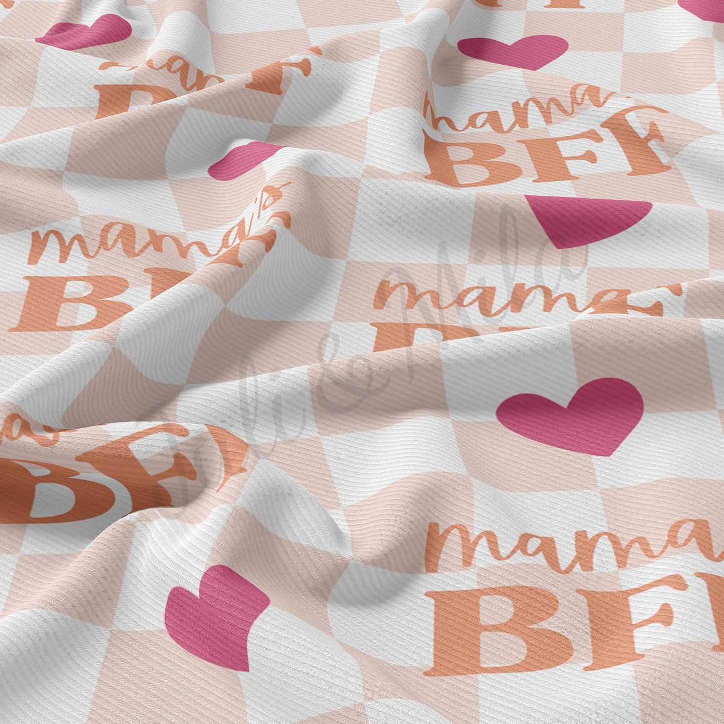 Rib Knit Fabric by the Yard Ribbed Jersey Stretchy Soft Polyester Stretch Fabric 1 Yard RBK1396