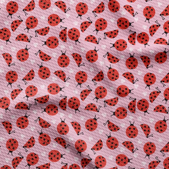 Valentines Day Bullet Textured Fabric 5