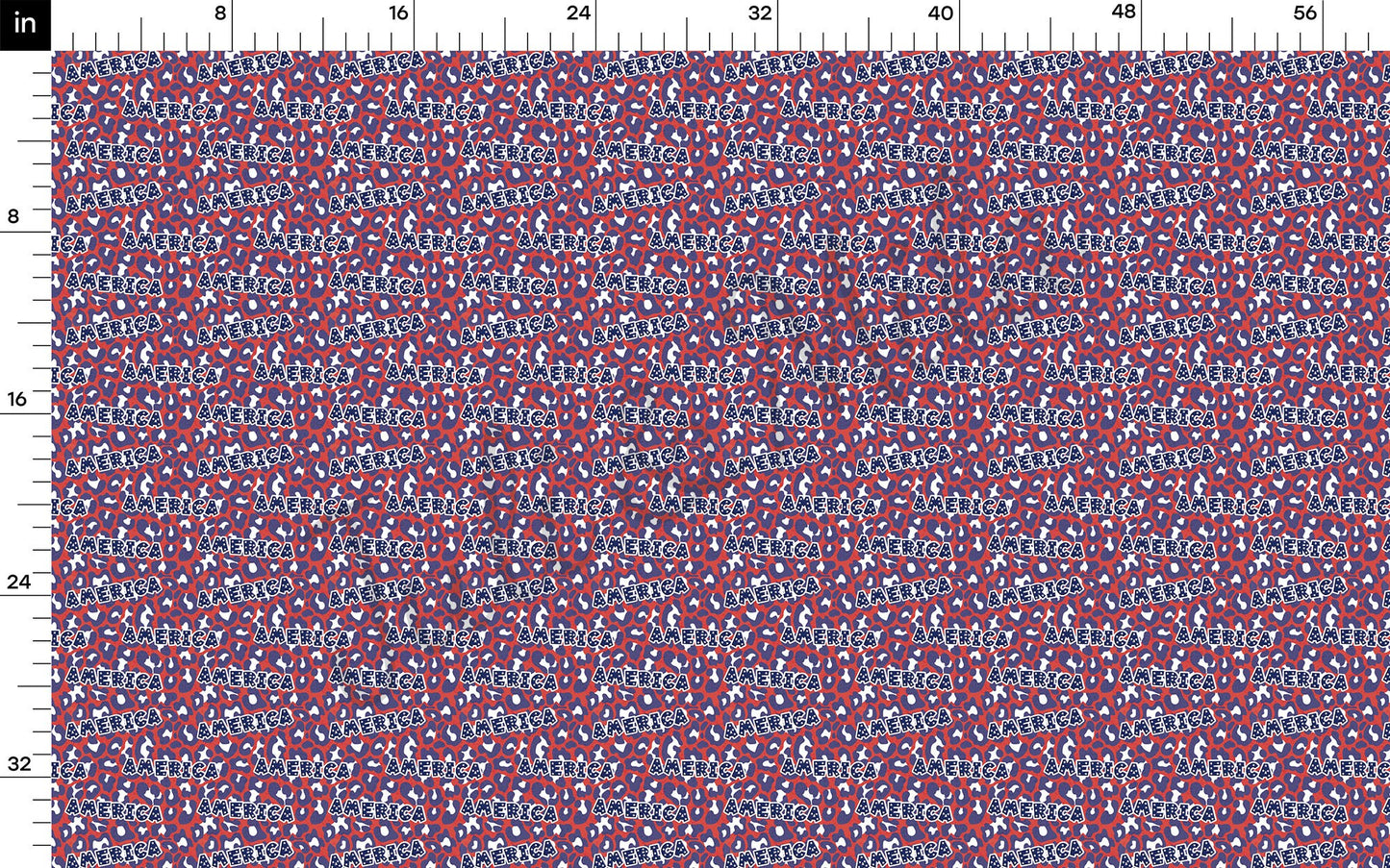 Patriotic 4th of July  Bullet Textured Fabric AA1413