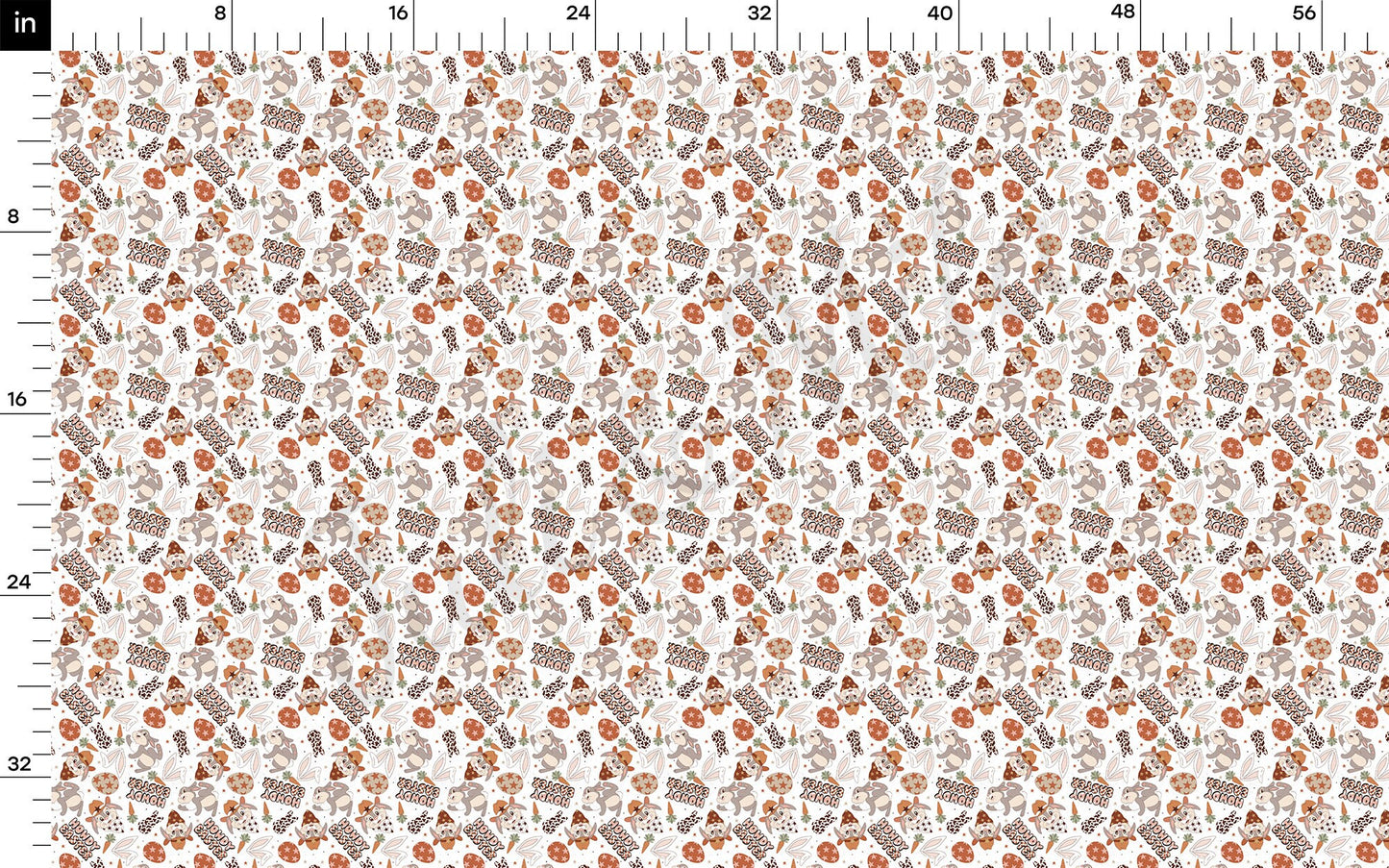 Easter Howdy Bullet Textured Fabric  AA1425