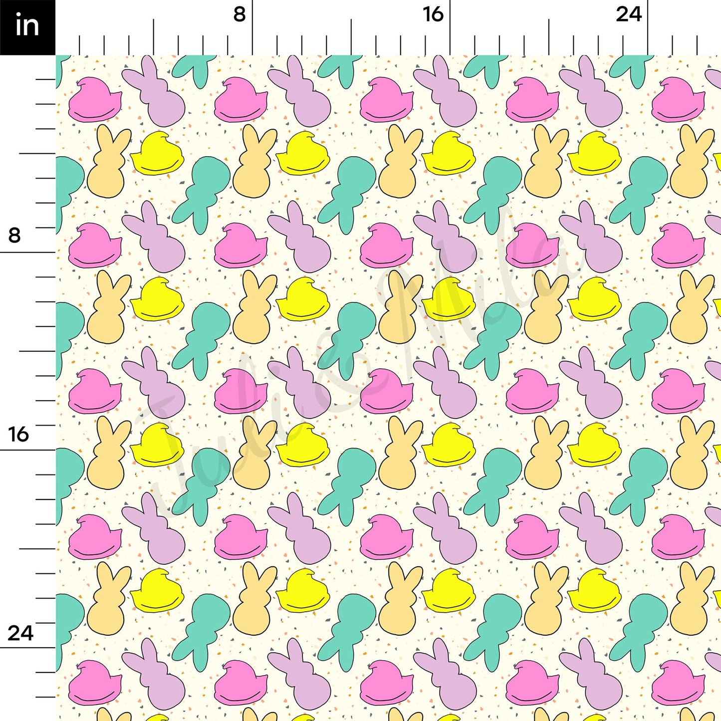 Easter Bullet Fabric AA1403